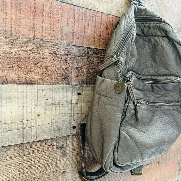NWOT Ampere Creations Vegan Leather Backpack - Picture 9 of 10